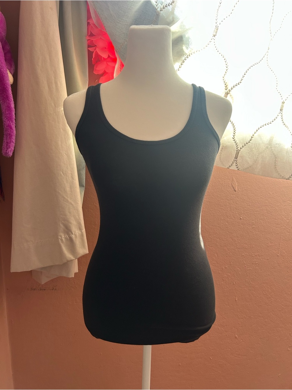 SO Black Scoop Neck Tank Top